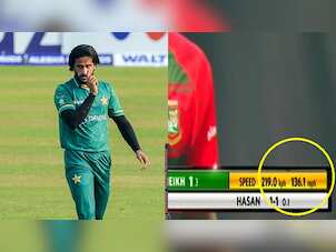Shoaib Akhtar's record broken? Twitter in shock as Hasan Ali clocks '219 kph' in 1st T20I against Bangladesh