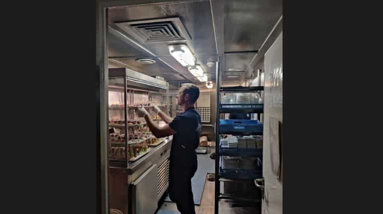 Kitchen inside Chevalier Paul