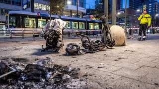 Police fire shots after anti-Covid curb protesters go on rampage