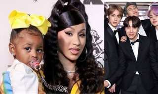Cardi B reveals her 3-year-old daughter Kulture is a big fan of K-pop band BTS