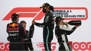 Lewis Hamilton wins Qatar Grand Prix, Max Verstappen second