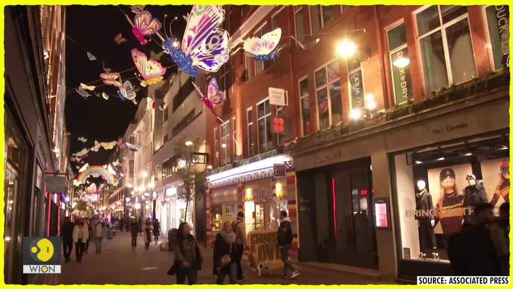 Festive illuminations in London bring early Christmas spirit