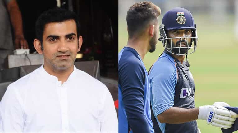 Ajinkya Rahane is fortunate he is still in India's Test side: Gautam Gambhir ahead of New Zealand series Ajinkya Rahane is fortunate he is still in India's Test side: Gautam Gambhir ahead of New Zealand series
