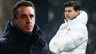 Mauricio Pochettino would leave PSG tomorrow if Manchester United want him: Gary Neville