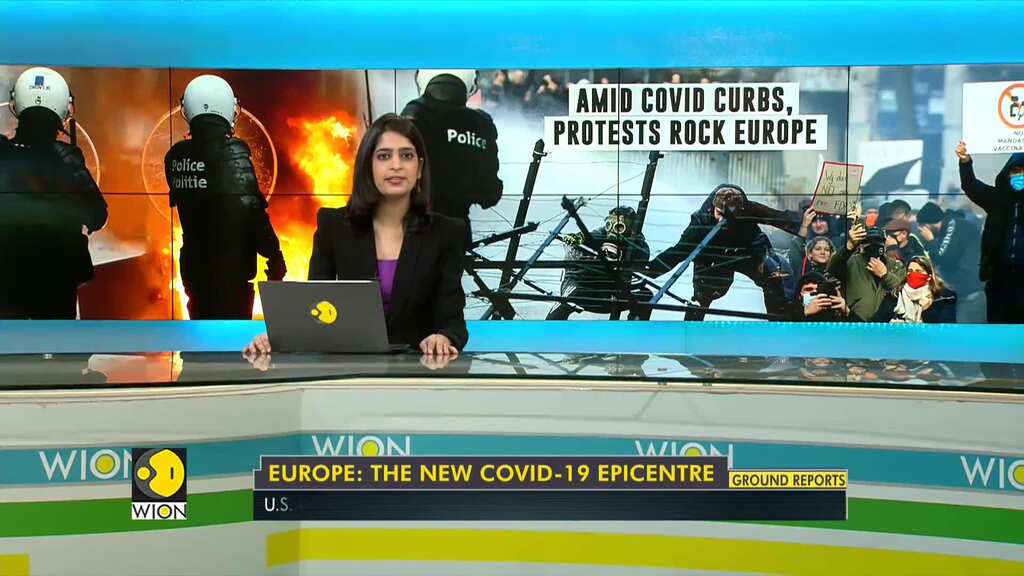 Covid surge in Europe: Protests against new rules