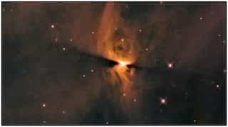 Hubble telescope captures violent process of star formation