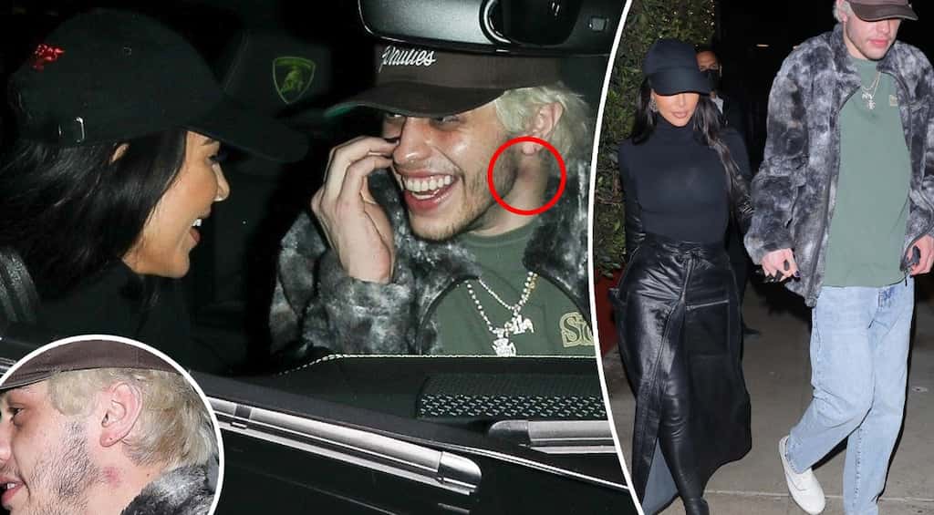 Love (bite) is in the air! Pete Davidson flaunts colossal hickey on date with Kim Kardashian