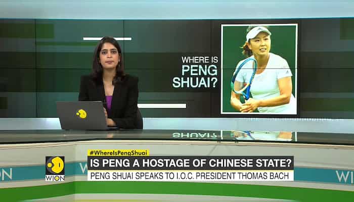 Where is Chinese tennis player Peng Shuai?