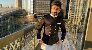 Vir Das made a design student's dream come true as he wore his creation to Emmys
