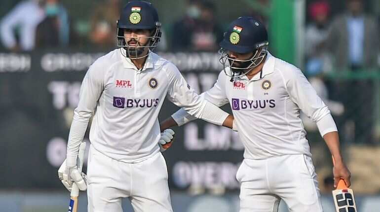 IND vs NZ, 1st Test: Shreyas Iyer, Ravindra Jadeja's 113-run stand takes hosts to 258/4 at stumps on Day 1