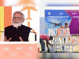 Noida International Airport: Indian PM Narendra Modi lays foundation stone of 'largest airport in Asia'