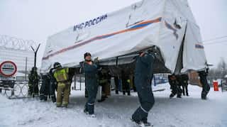 Death toll in Russian mine tragedy jumps to 52, six rescue workers among the dead