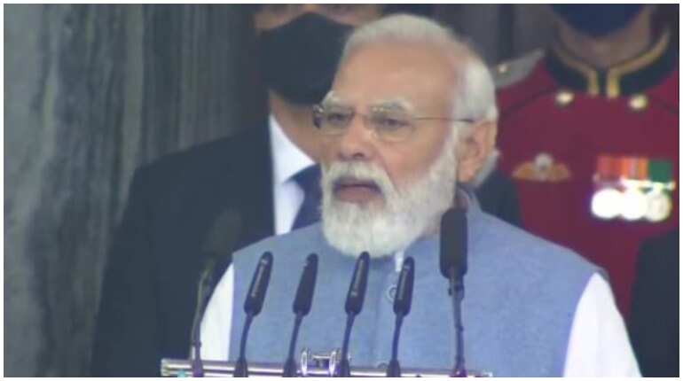 On India's Constitution Day, PM Modi slams dynastic politics On India's Constitution Day, PM Modi slams dynastic politics