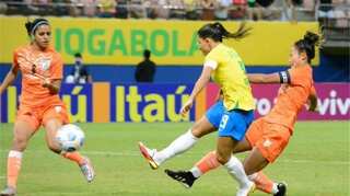 India lose 1-6 against Brazil in Women's International Football Tournament opener