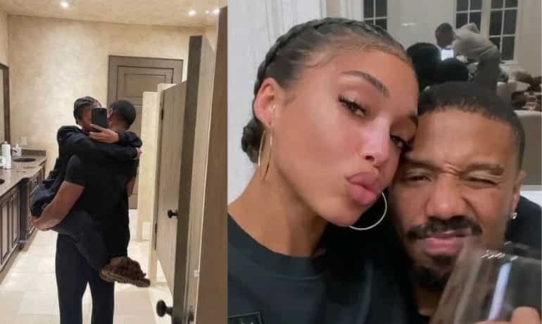 Michael B. Jordan spends Thanksgiving with girlfriend Lori Harvey's family