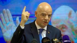 FIFA president Gianni Infantino says those opposed to World Cup change scared