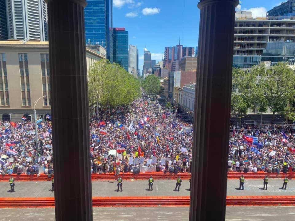 Australia protests: People march against vaccine mandate; demand removal of Victorian Premier Daniel Andrews