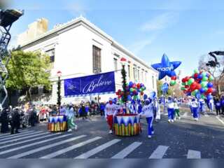 From giant floats to marching bands, Macy's Thanksgiving day parade returns to New York