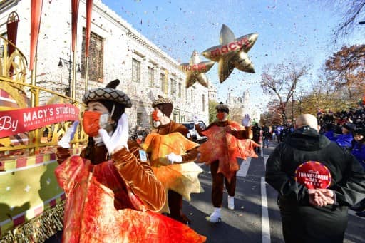 Performers dance on streets