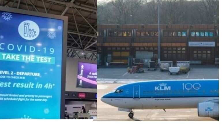 Passengers arriving from South Africa at Amsterdam airport test positive for COVID-19