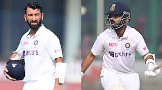 Pujara equals unwanted record, Rahane fails again as India struggle in Kanpur Test against New Zealand