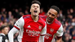 Bukayo Saka and Gabriel Martinelli score as Arsenal beat Newcastle 2-0 in Premier League