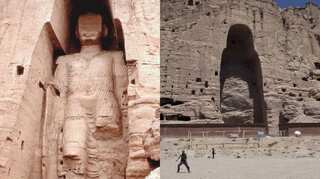 After destroying the Bamiyan Buddha statues, Taliban attempts to destroy the historic bazaar nearby