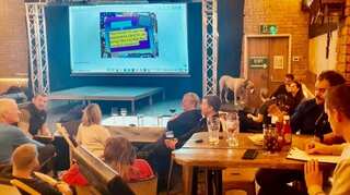 Snowstorm leaves 61 stranded in remote UK pub