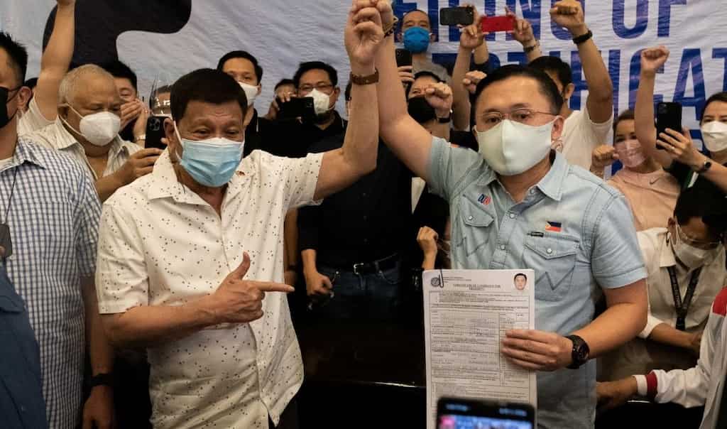 Philippine leader Rodrigo Duterte's preferred successor quits presidential race