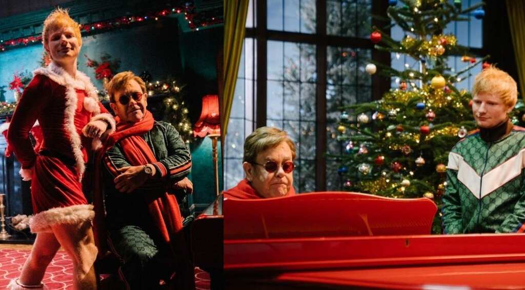 Watch: Elton John, Ed Sheeran tease 'Merry Christmas' song duet release date