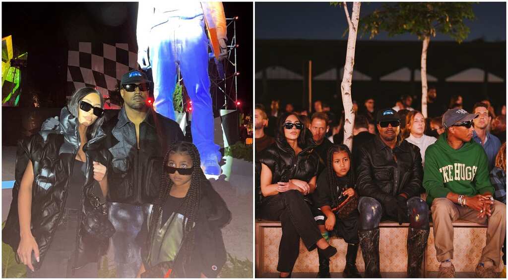 Kim Kardashian, Kanye West come together for Virgil Abloh tribute in Miami