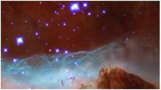 Interstellar or underwater? NASA shares brilliant video of a cosmic reef