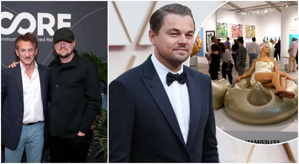 Leonardio DiCaprio makes one-day trip for Sean Penn's benefit in Miami Leonardio DiCaprio makes one-day trip for Sean Penn's benefit in Miami