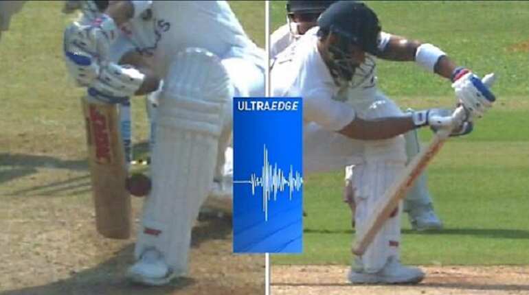 Virat Kohli upset as controversial DRS decision sends him packing on a duck in 2nd Test vs NZ - WATCH