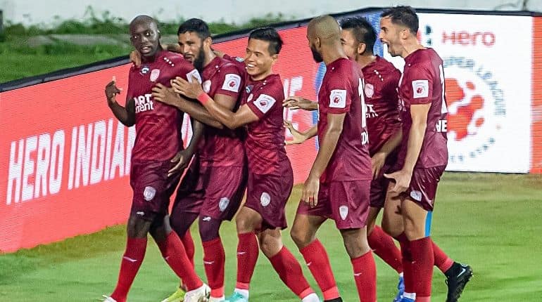 ISL 2021-22: NorthEast United FC snatch full points against FC Goa with Khassa Camara's last-minute heroics ISL 2021-22: NorthEast United FC snatch full points against FC Goa with Khassa Camara's last-minute heroics
