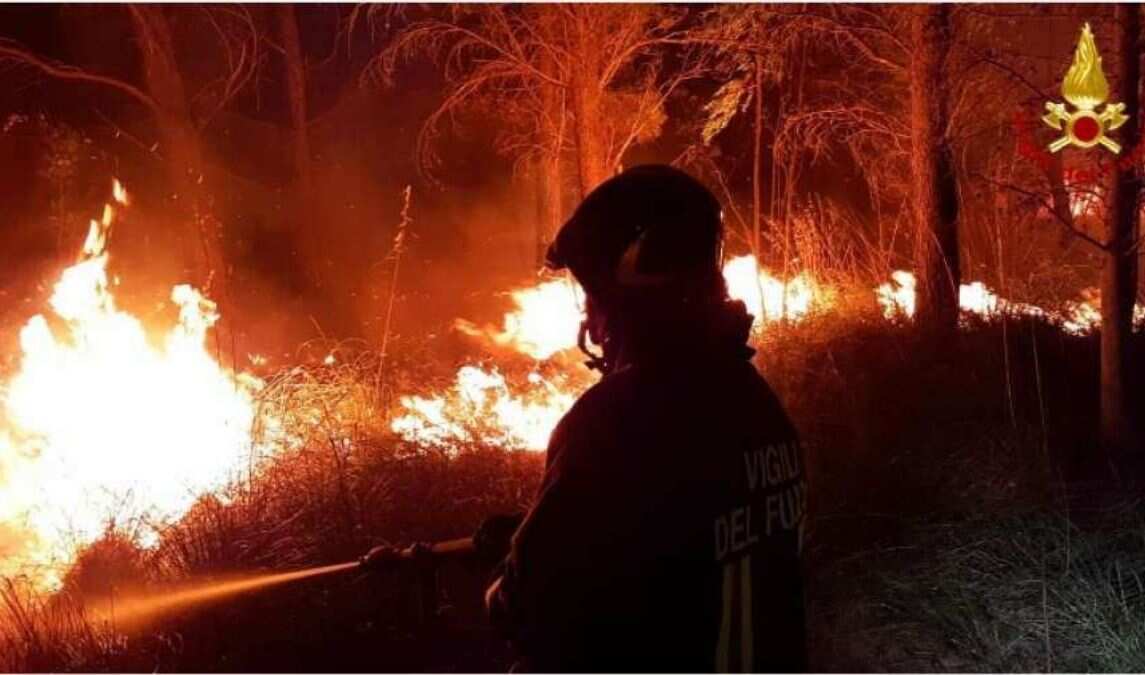 Southern Europe burns