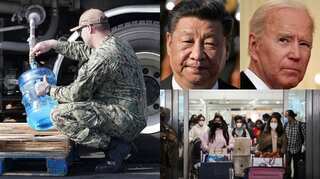 Top 10 world news: 'Significant' risk of war, Omicron variant spreads and more