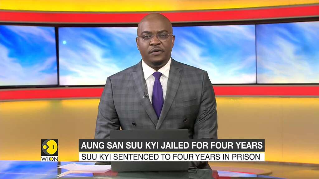 Myanmar's ousted leader Aung San Suu Kyi sentenced to four years in prison