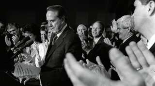 Witty and to the point, Dole embodied ‘shared values’ in Washington