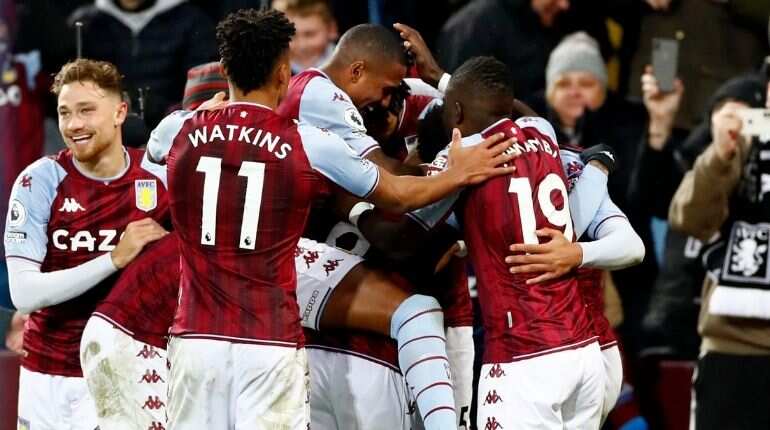 Premier League: Ezri Konsa strikes twice as Aston Villa come back to beat Leicester 2-1