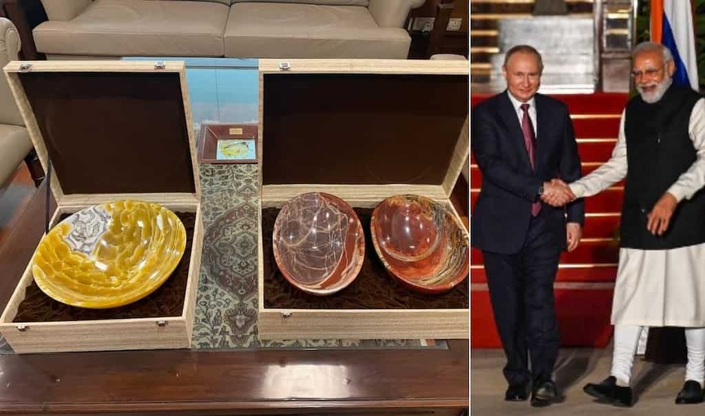 Gift from Gujarat: PM Narendra Modi gives exquisite Agate Bowls to Russian President Vladimir Putin