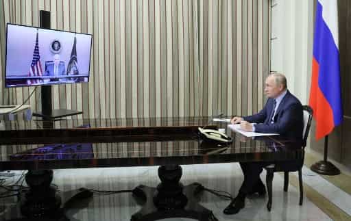 Russian President Putin, US President Biden hold virtual summit Russian President Putin, US President Biden hold virtual summit