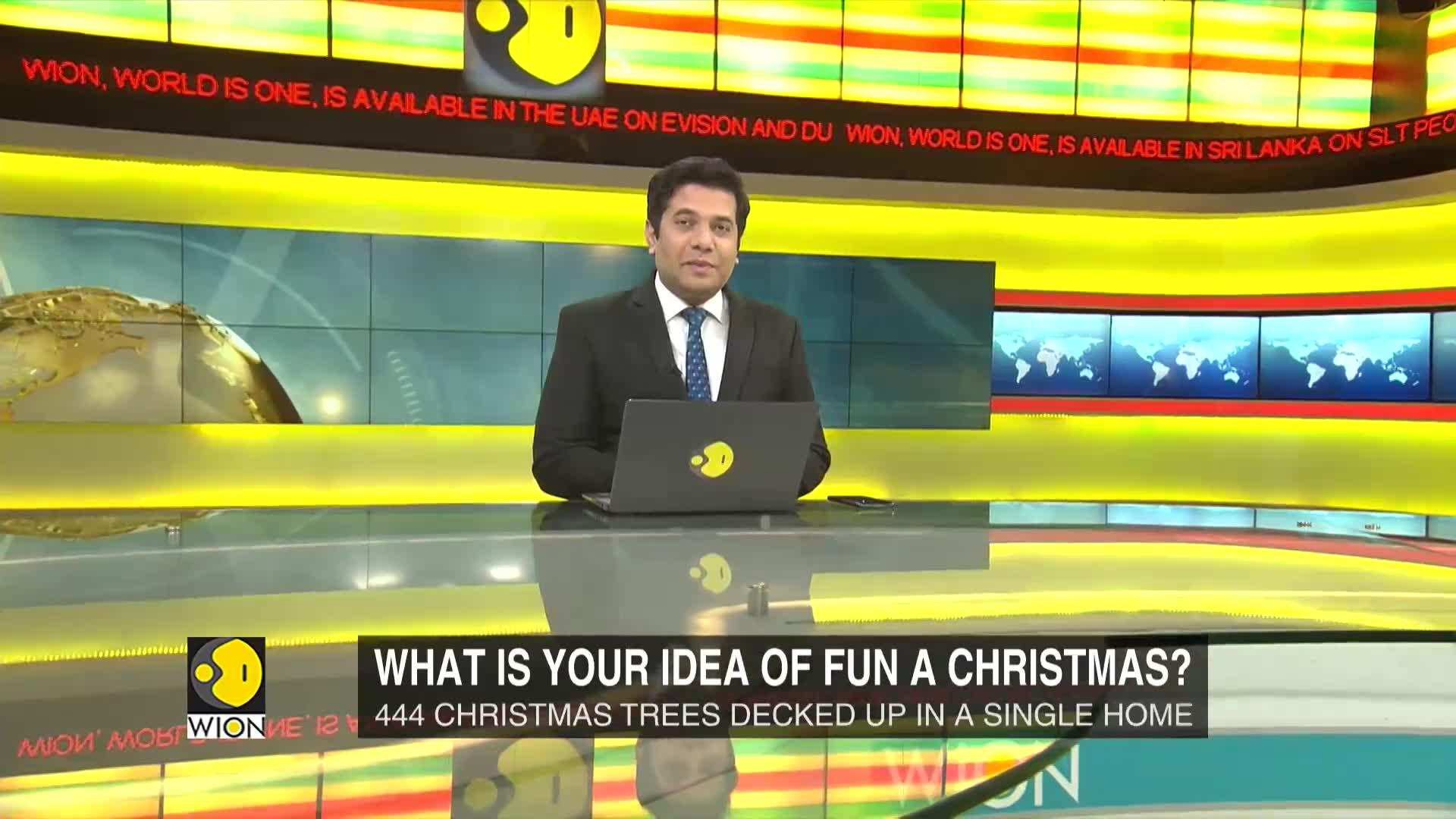 German family sets world record, 444 Christmas trees decked up in a