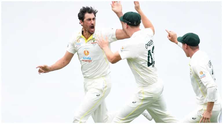 Starc adds his name to elite list with first-ball dismissal of Rory Burns in Ashes 2021 opener - Watch