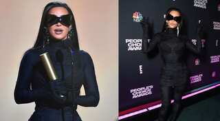 Kim Kardashian thanks ex Kanye West while receiving People's Fashion Icon Award