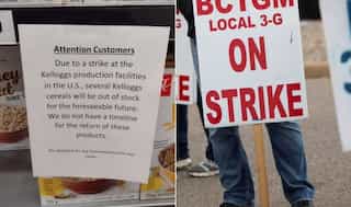 Kellogg's permanently replacing most of 1,400 workers who were striking as contract is rejected