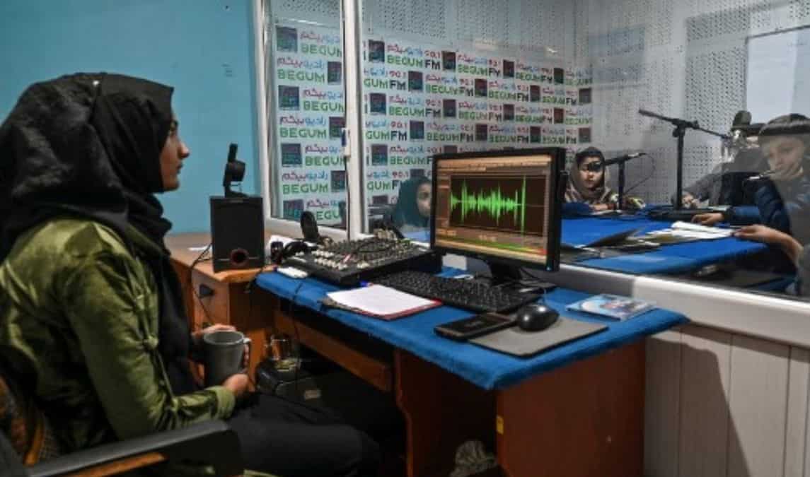 'We're not giving up. We don't need to be scared': The radio station for Afghan women