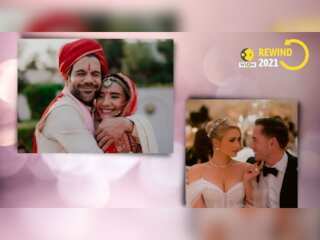 Yearender 2021: Paris Hilton to Varun Dhawan- A look back at beautiful celebrity weddings