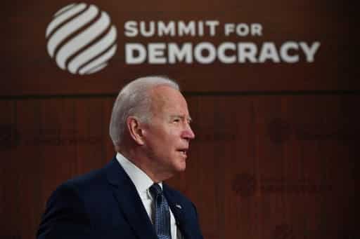 Democracy facing alarming challenges worldwide, says Biden during Summit for Democracy