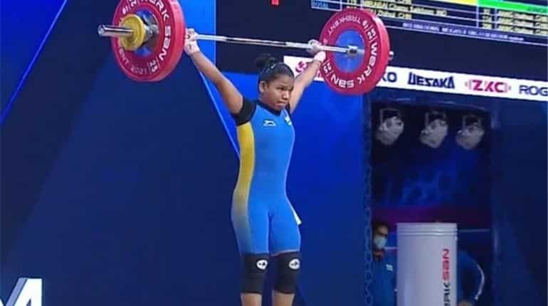 Commonwealth Weightlifting Championship: India's Jhillia Dalabehera bags silver in 49kg category